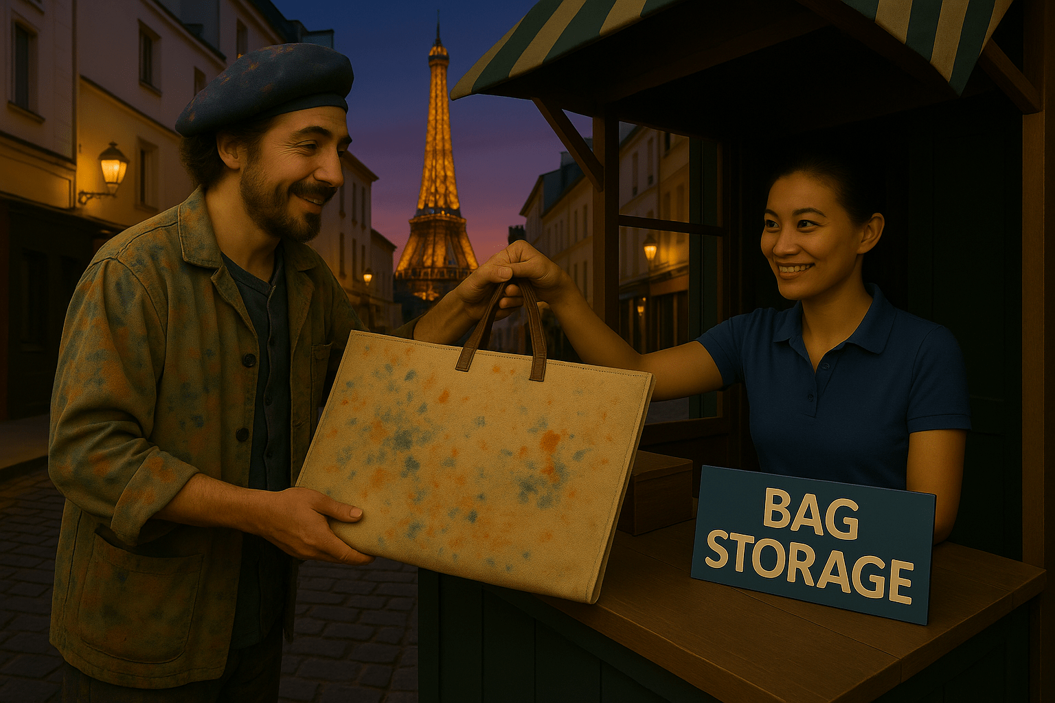 Store your art supplies or travel bags securely at this trusted storage facility near Montmartre and enjoy the creative spirit of Paris without extra burdens.