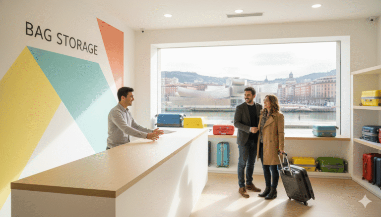 Bilbao Luggage Storage with radical storage