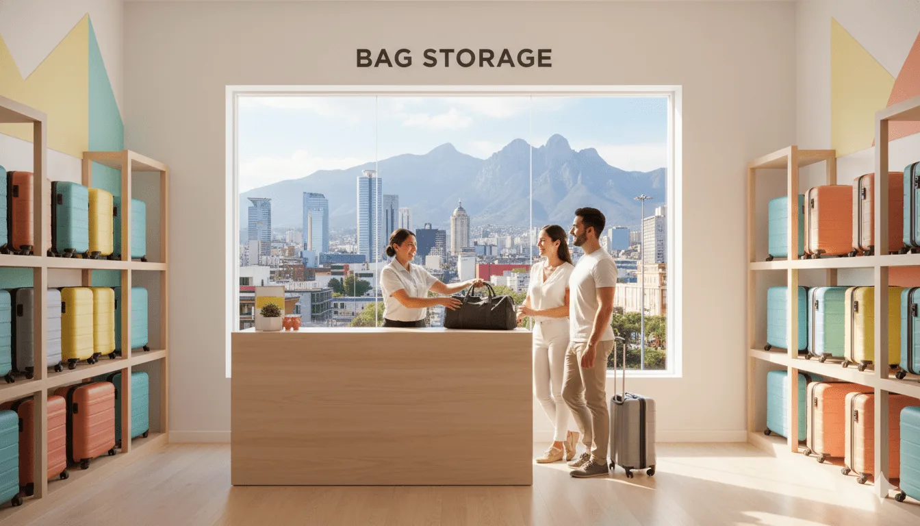 Luggage storage guide hero for Monterrey, Mexico