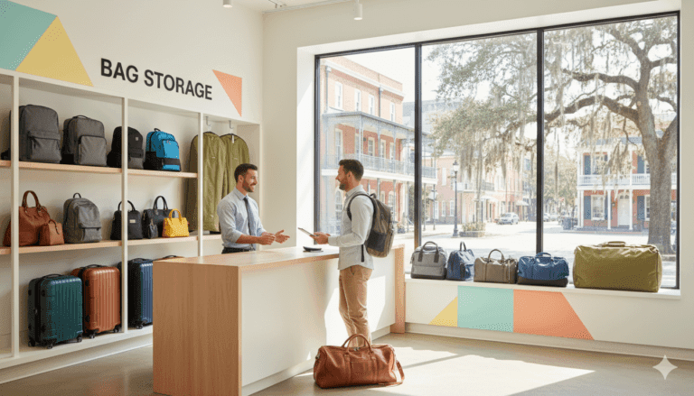 Savannah Luggage Storage Guide — Best & Secure Options | TripGuide