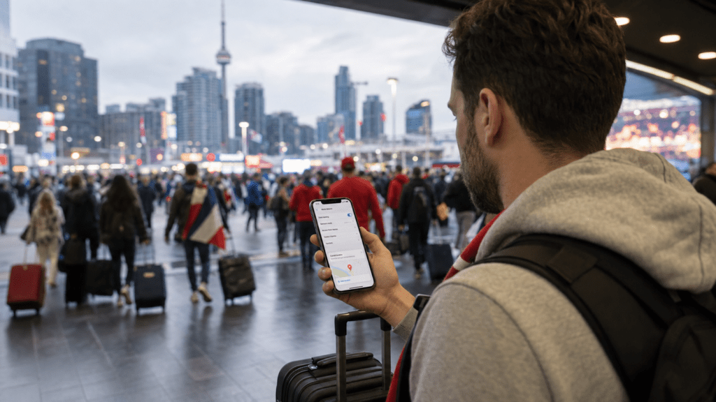 Best eSIM for World Cup 2026 Canada: Mobile Data for Toronto, Vancouver and Fan Zones