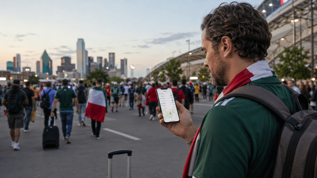 Best eSIM for Dallas World Cup Travel: Mobile Data for Match Days and Fan Zones