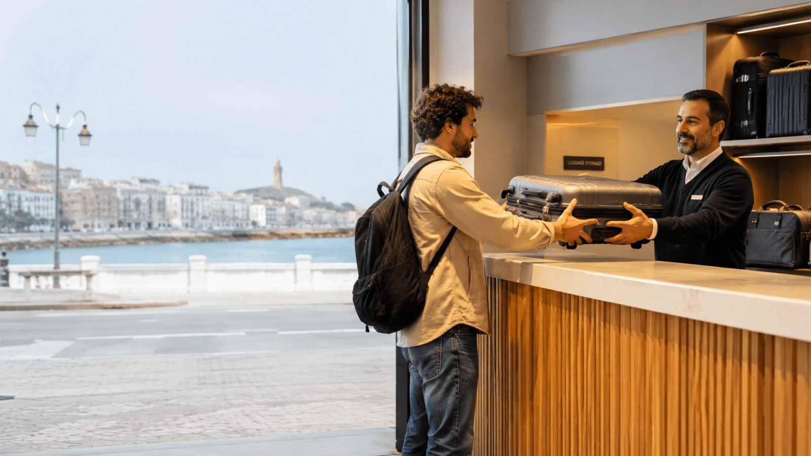 Luggage storage in A Coruna for travelers