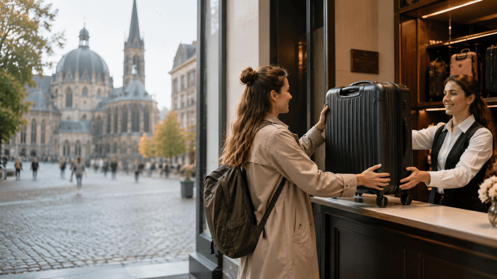 Luggage storage in Aachen for travelers