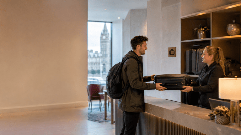 Luggage storage in Aberdeen for travelers
