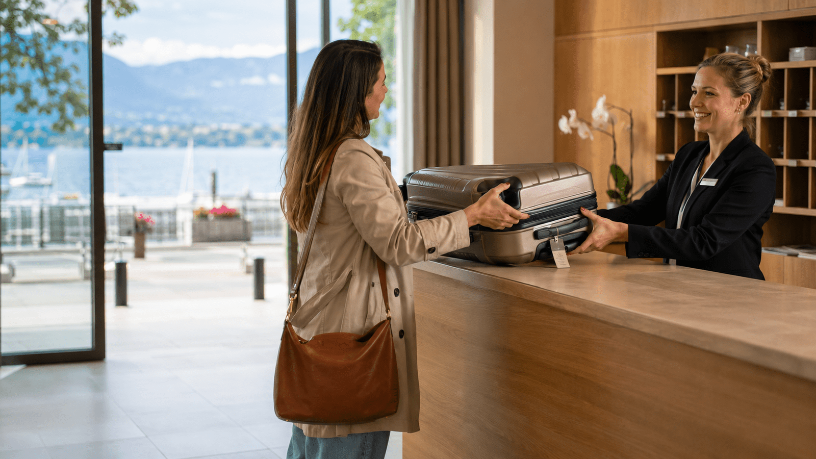 Luggage storage in Aix Les Bains for travelers