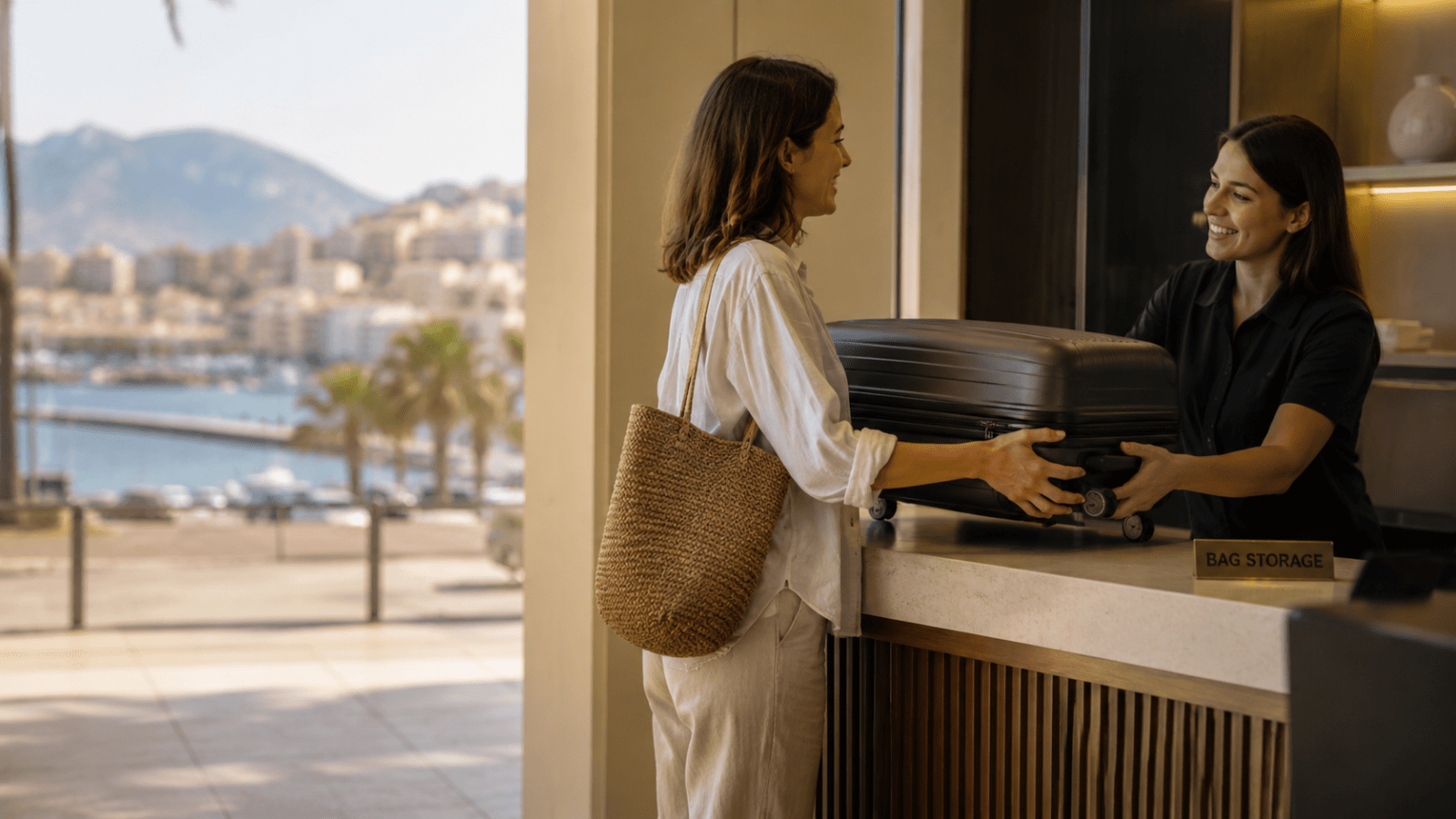 Luggage storage in Ajaccio for travelers