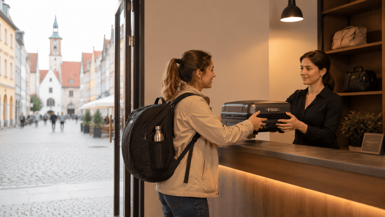 Luggage storage in Amberg for travelers