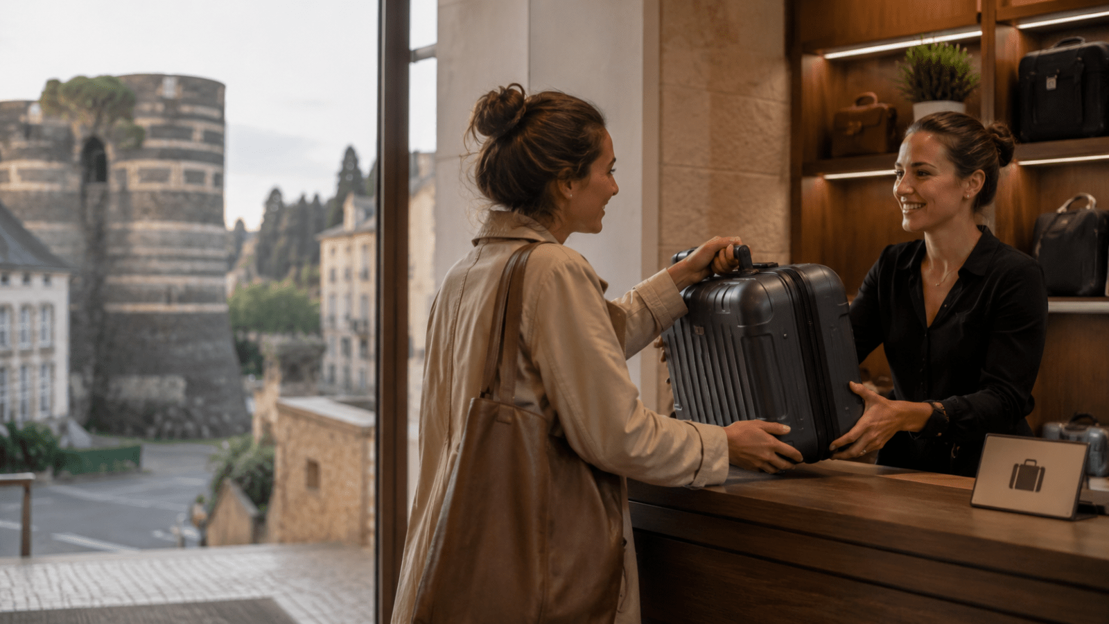 Luggage storage in Angers for travelers