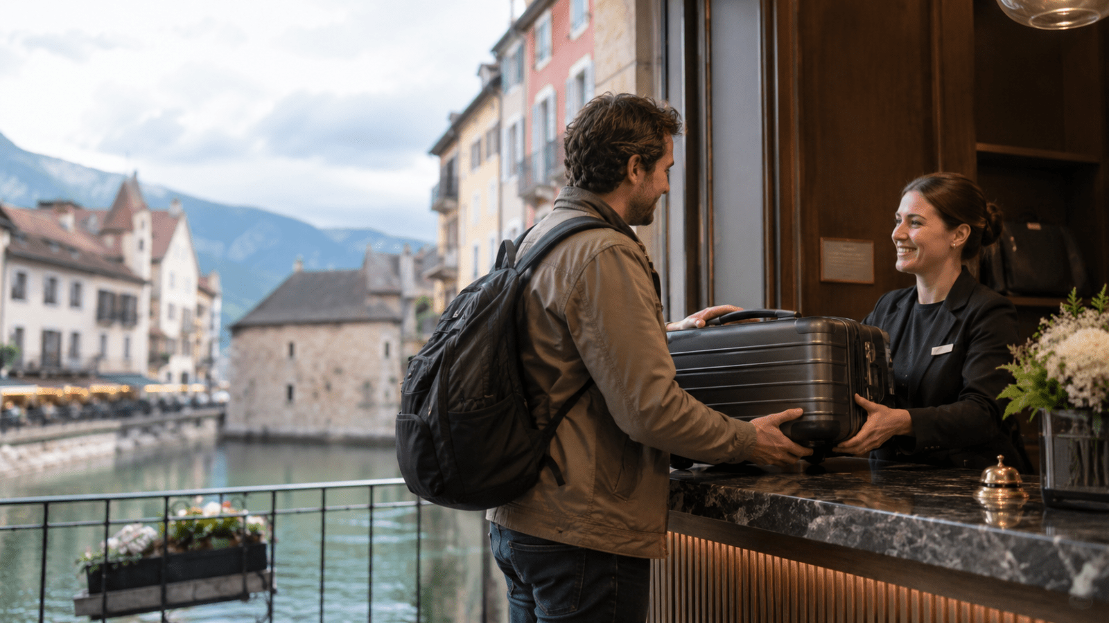 Luggage storage in Annecy for travelers