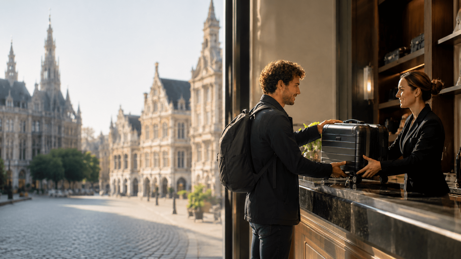 Luggage storage in Antwerp for travelers
