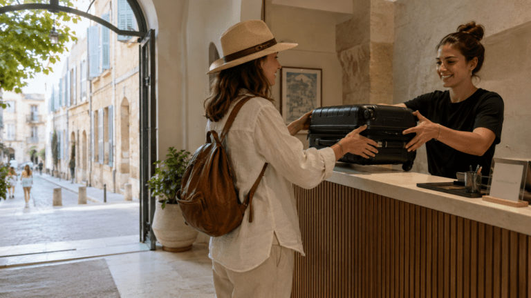 Secure luggage storage near Arles Arena and Old Town