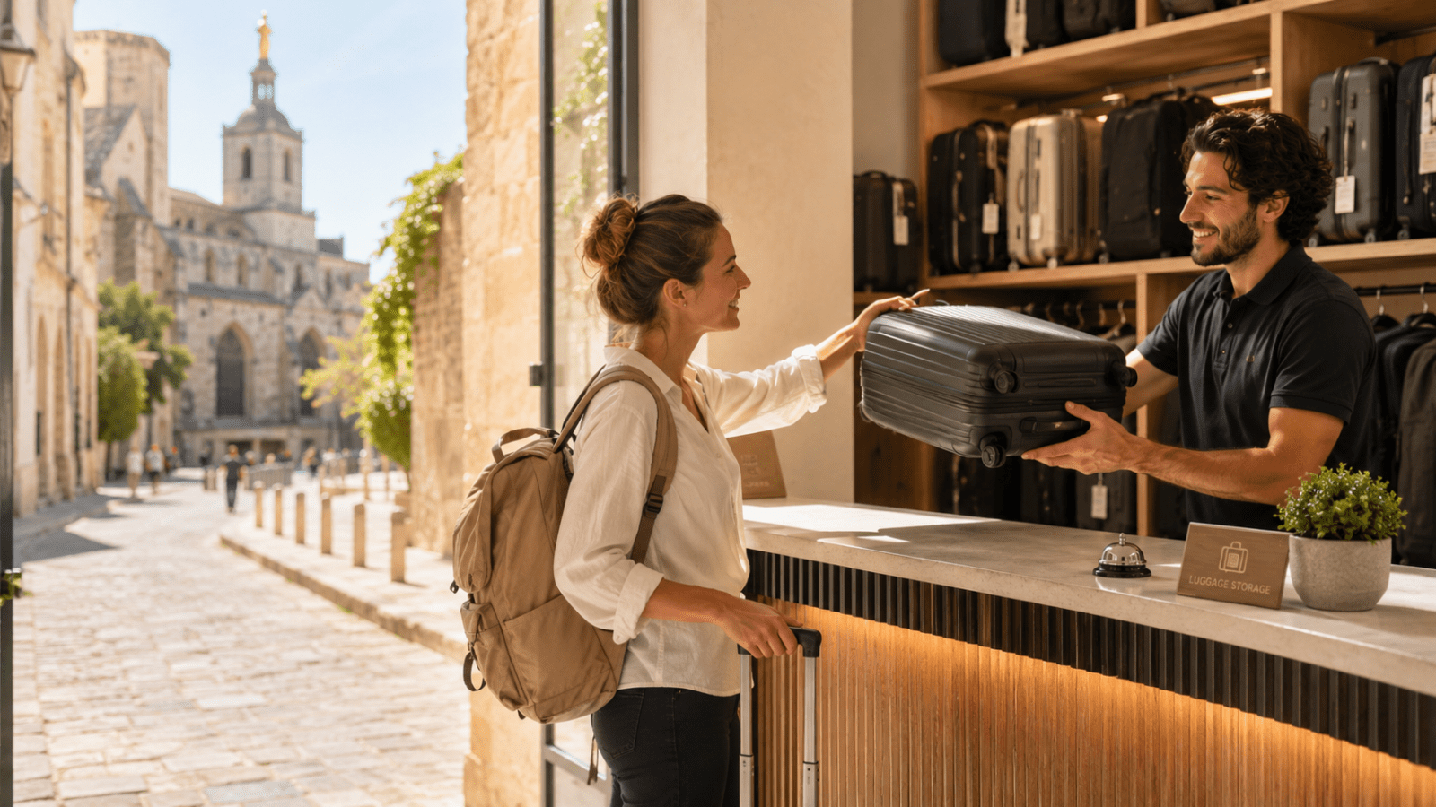 Luggage storage in Avignon for travelers