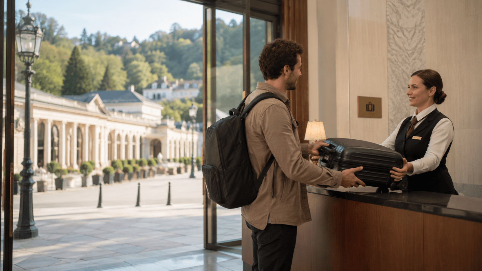 Luggage storage in Baden Baden for travelers