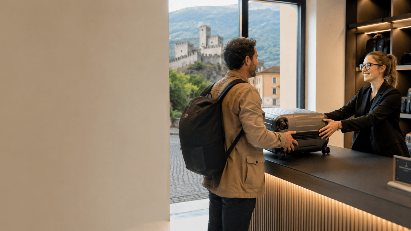Luggage storage in Bellinzona for travelers