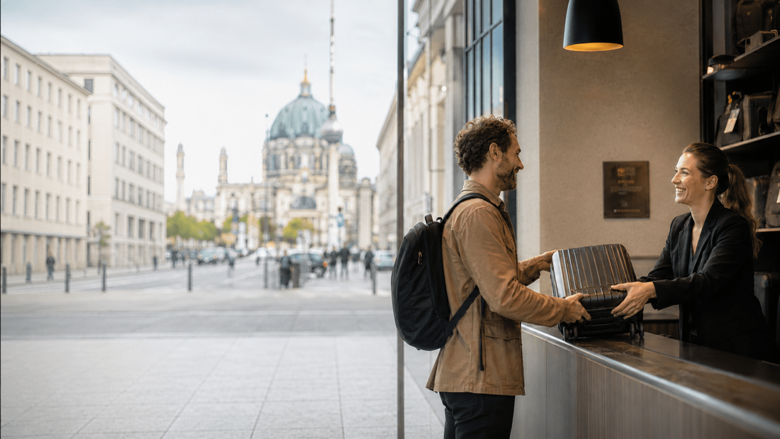 Luggage storage in Berlin for travelers