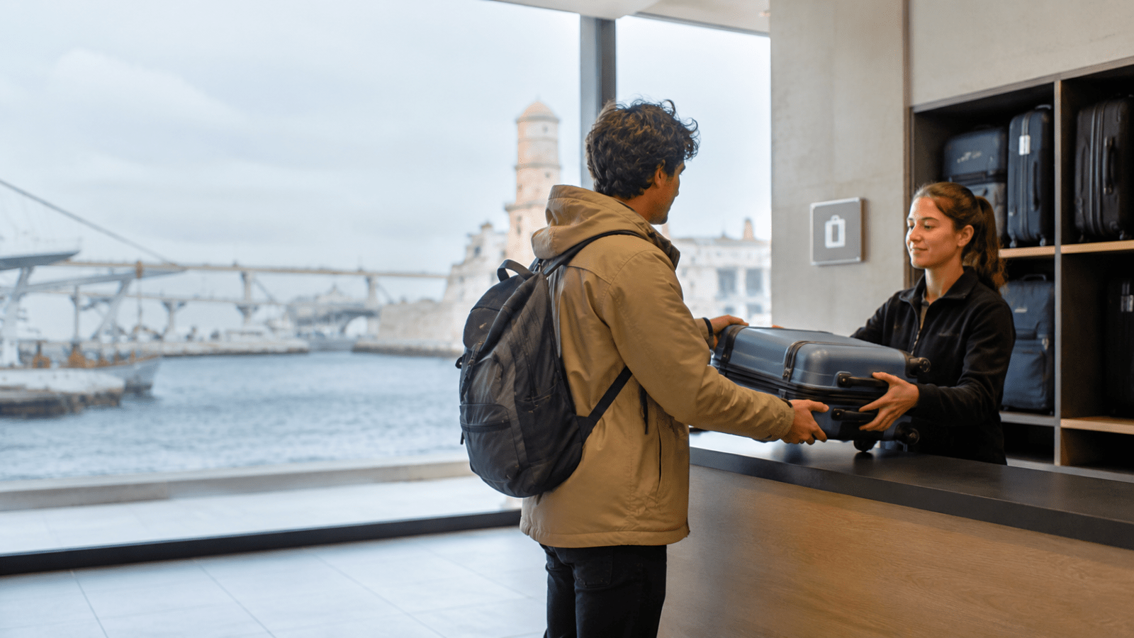 Luggage storage in Brest for travelers