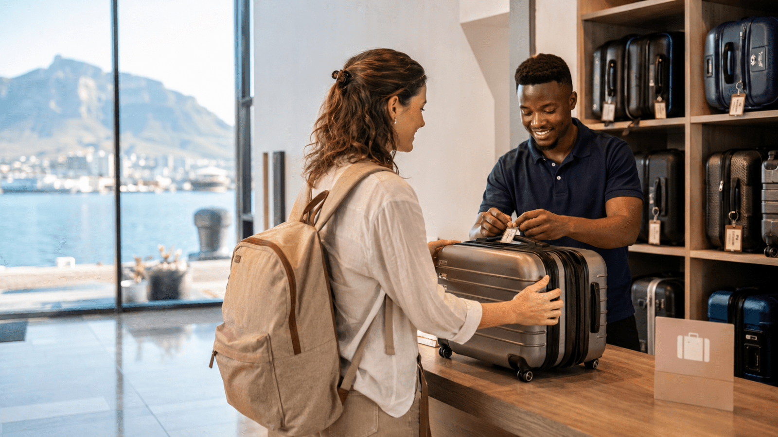 Luggage storage in Cape Town for travelers