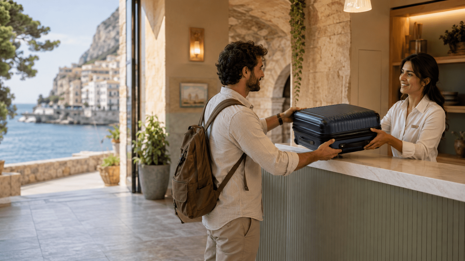 Luggage storage in Cefalu for travelers