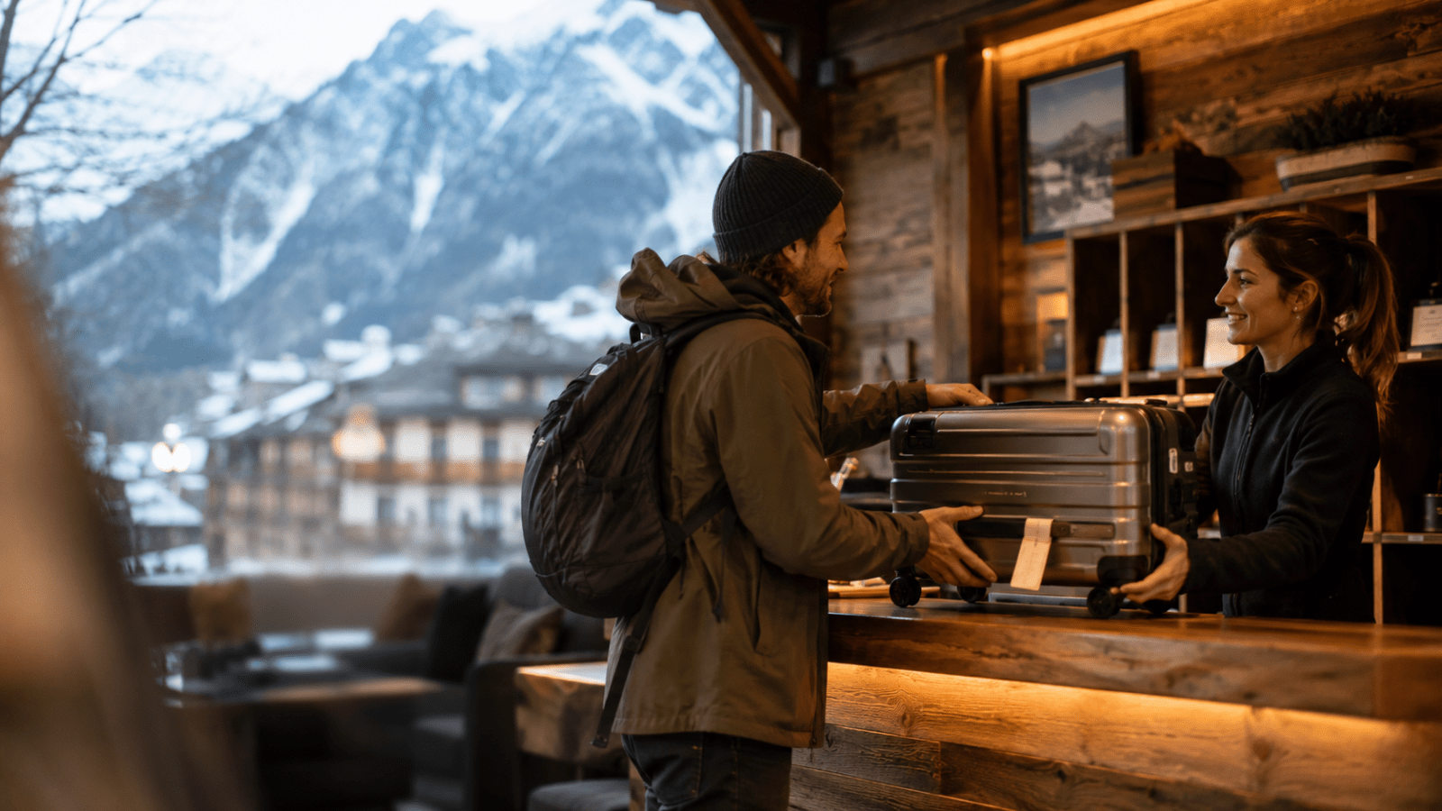 Luggage storage in Chamonix for travelers