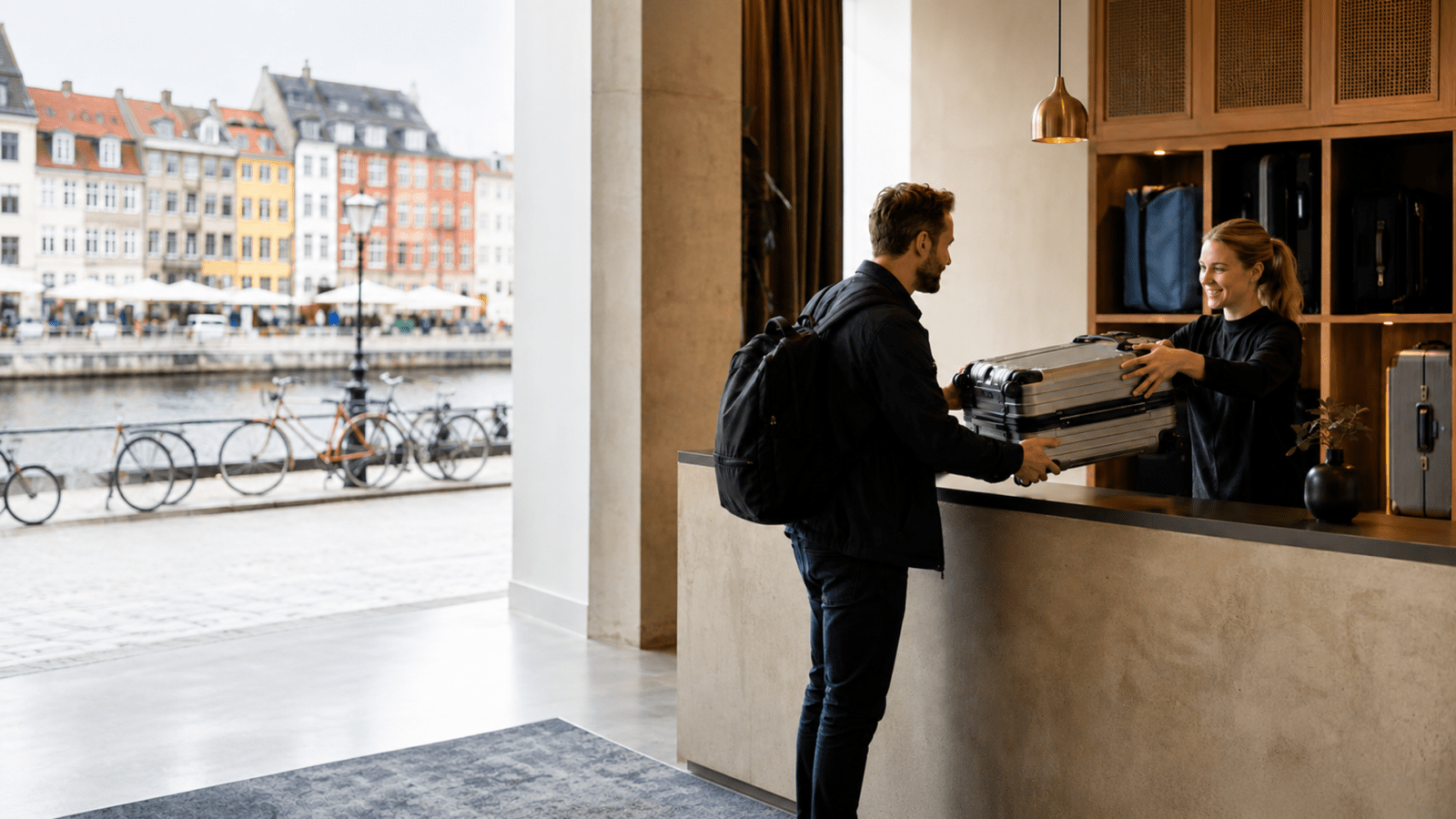 Luggage storage in Copenhagen for travelers