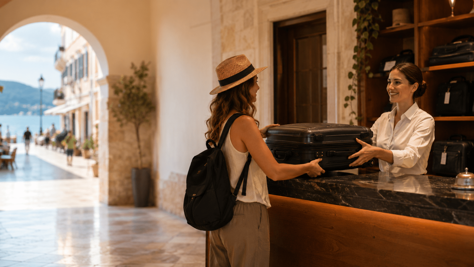 Luggage storage in Corfu for travelers