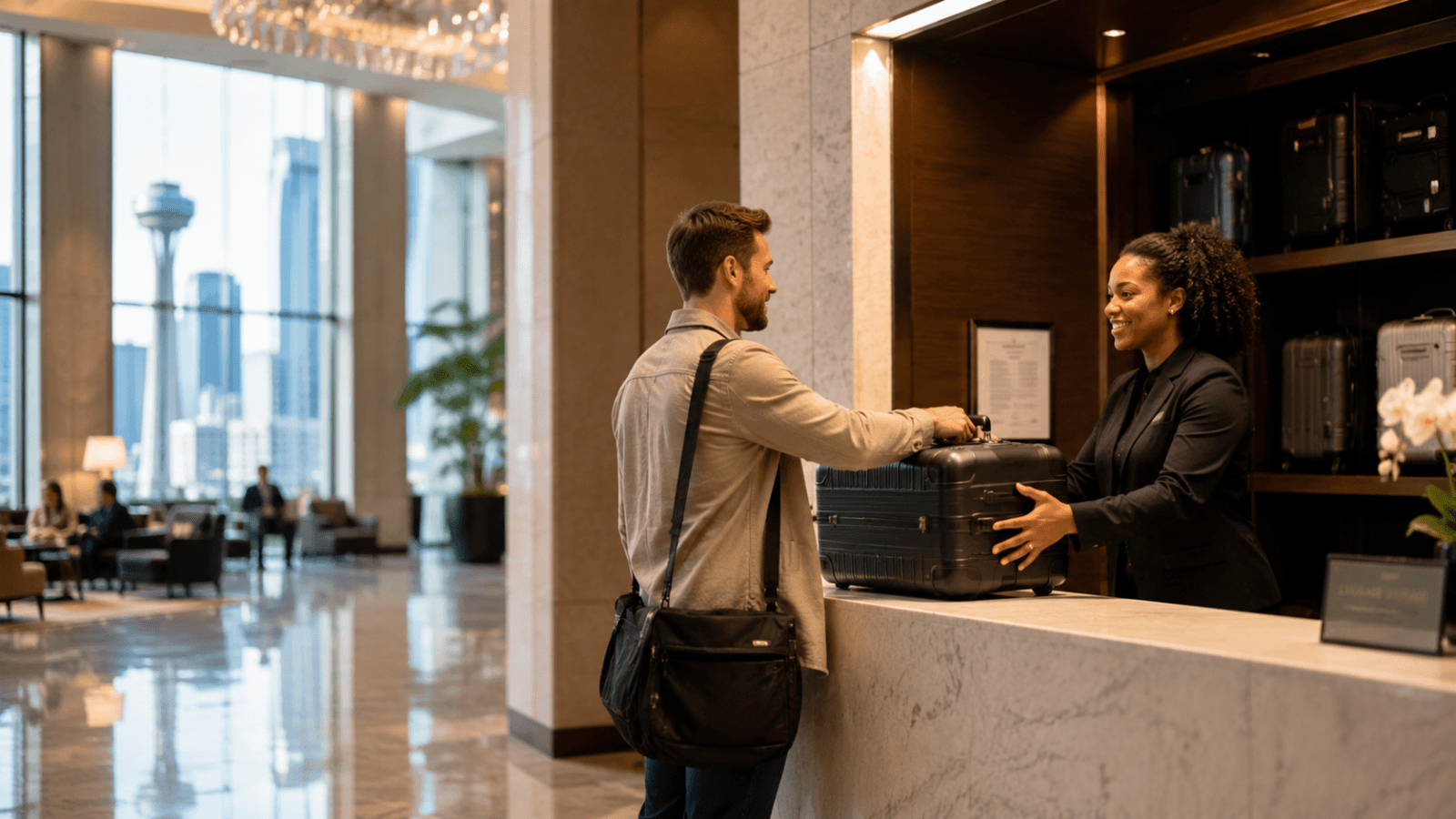 Luggage storage in Dallas for travelers
