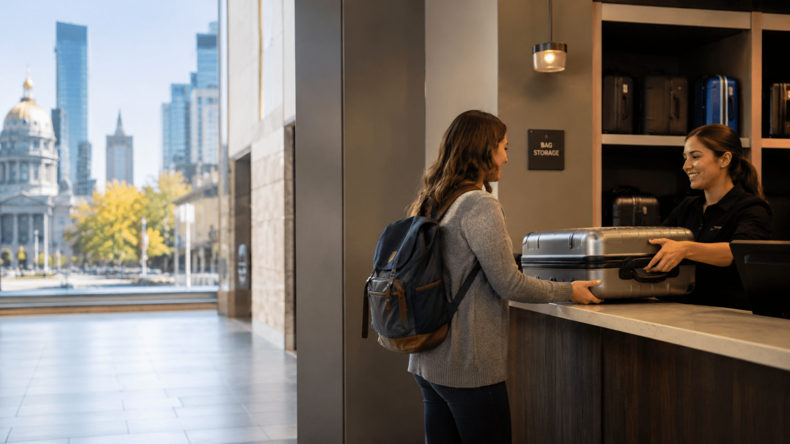 Luggage storage in Denver for travelers