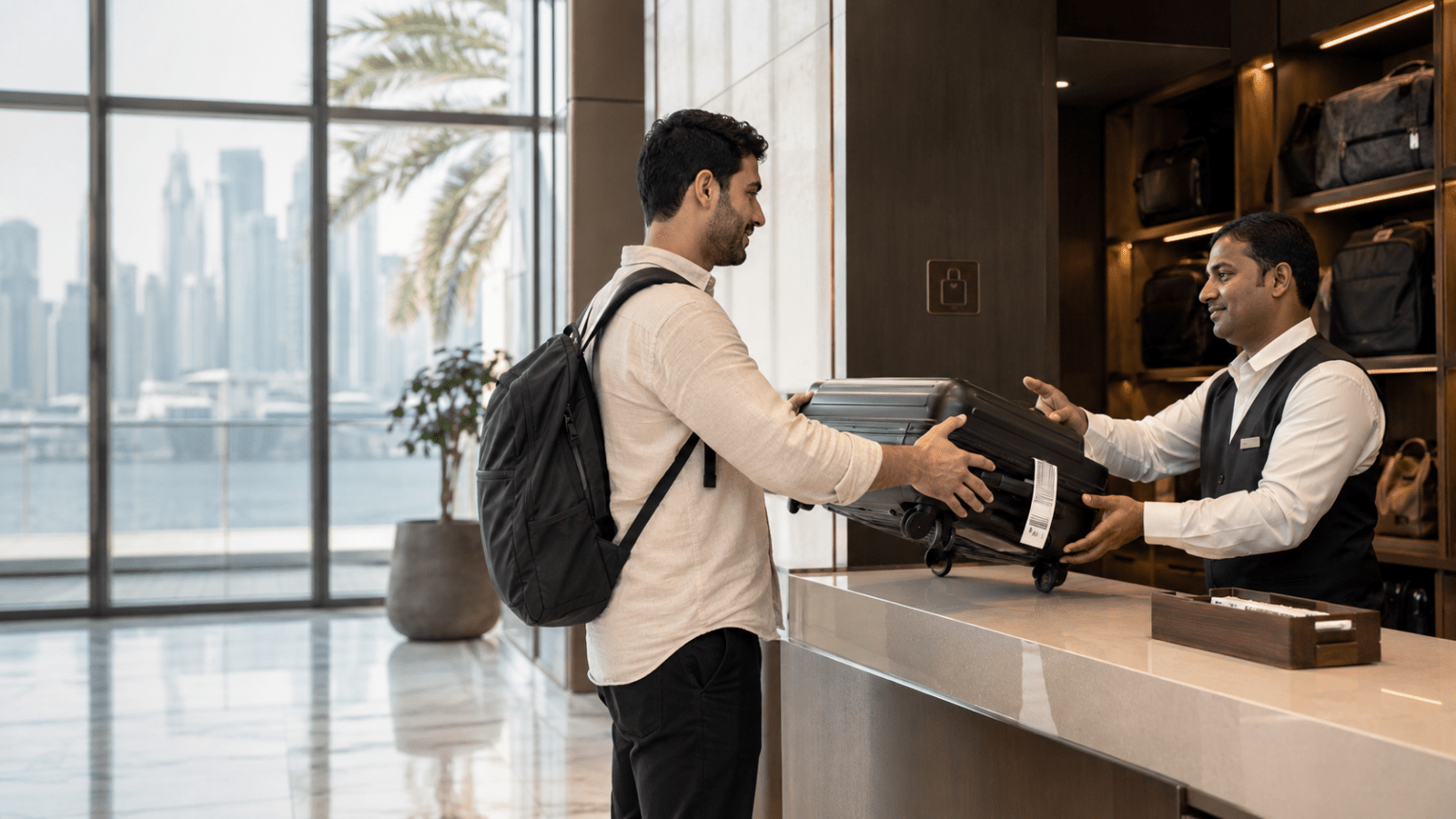 Luggage storage in Dubai for travelers