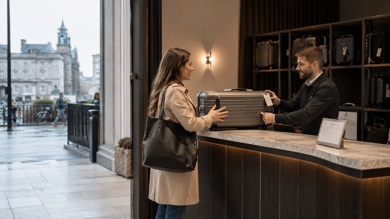 Luggage storage in Dublin for travelers