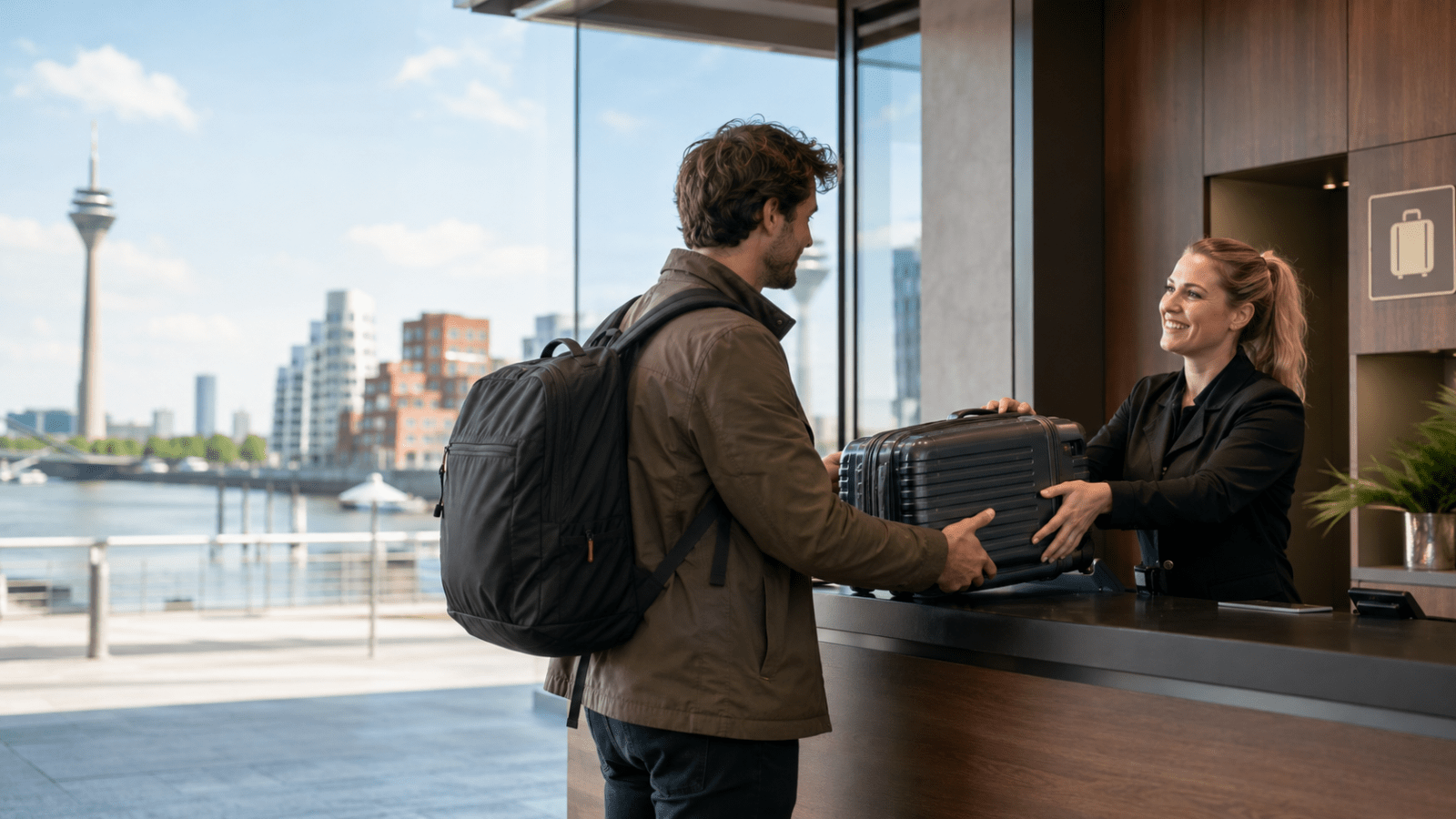 Luggage storage in Dusseldorf for travelers