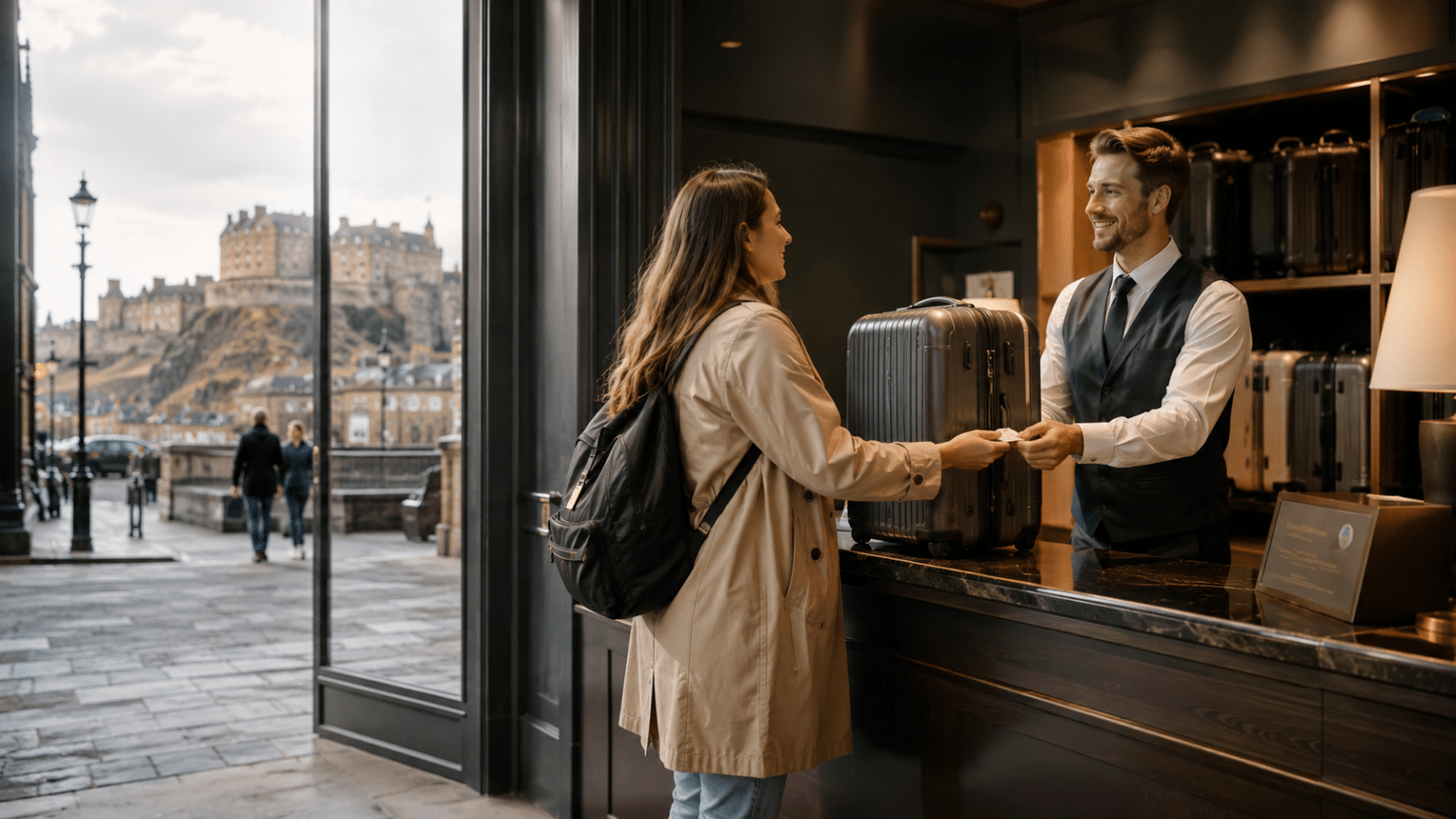 Luggage storage in Edinburgh for travelers