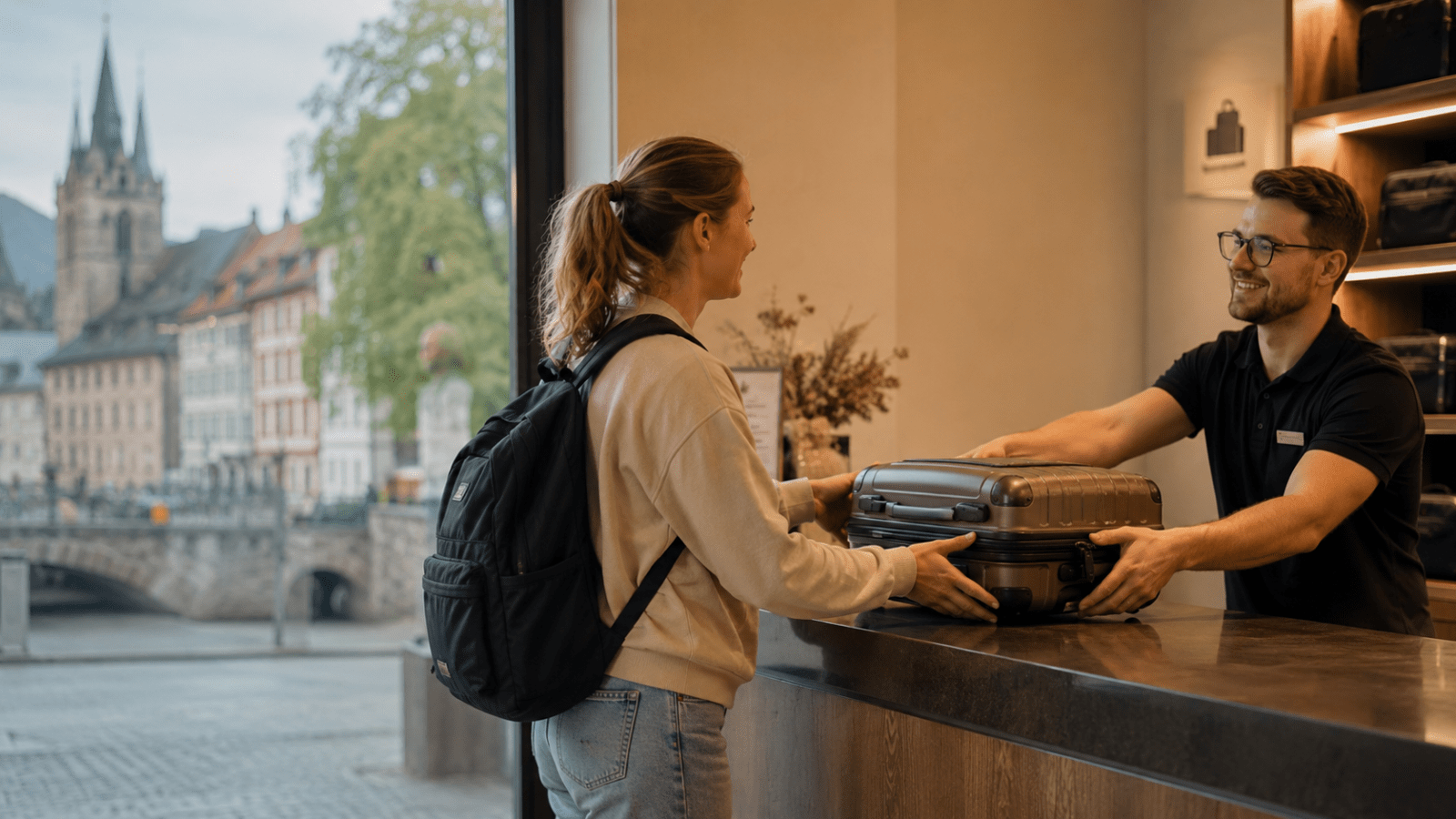 Luggage storage in Erfurt for travelers