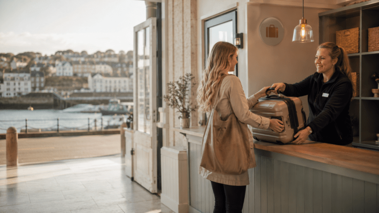 Luggage storage in Falmouth near the harbour and Pendennis Castle