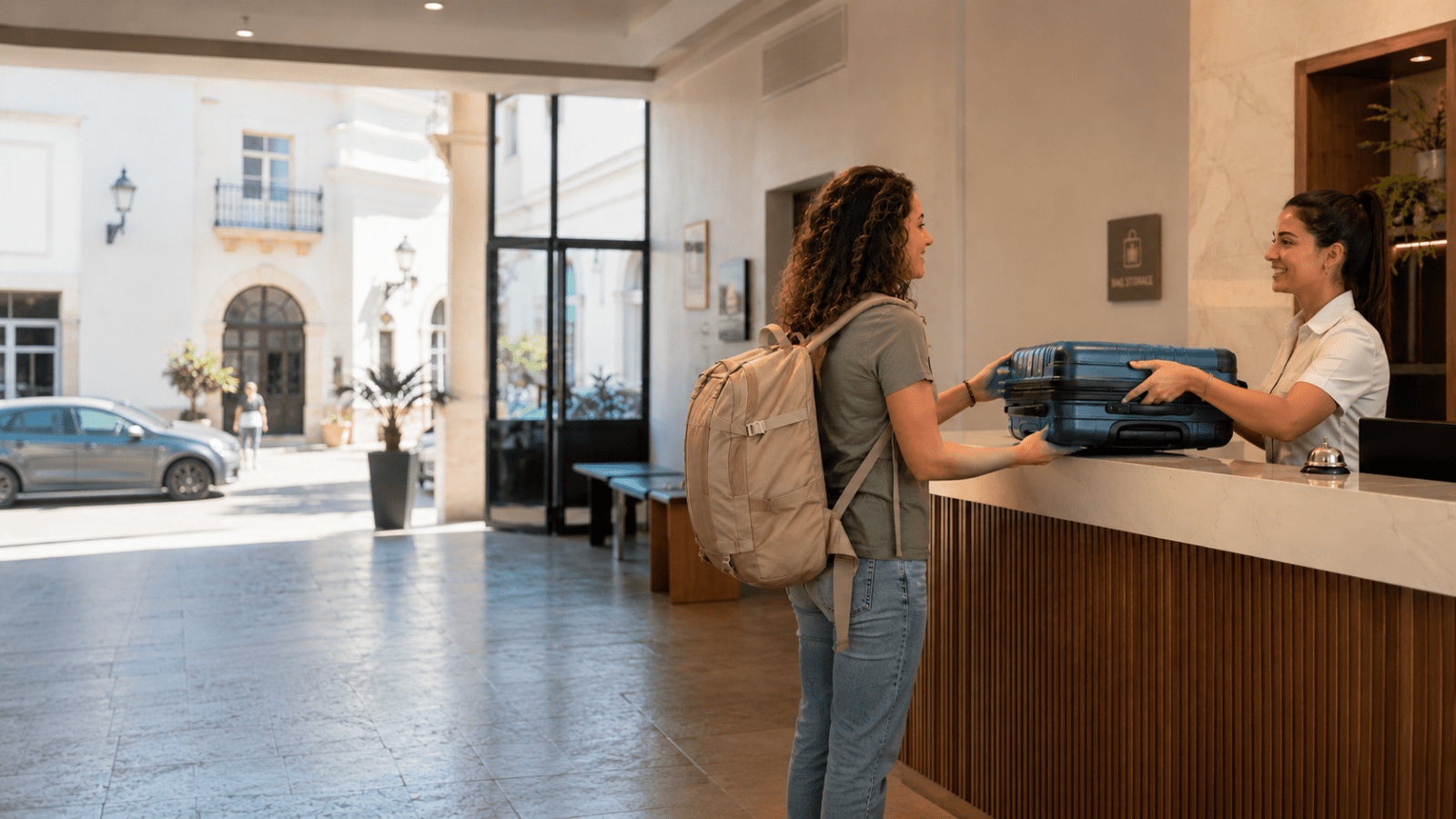 Luggage storage in Faro for travelers
