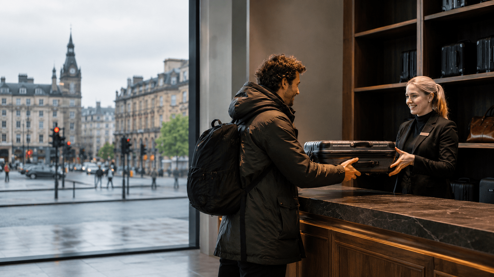 Luggage storage in Glasgow for travelers