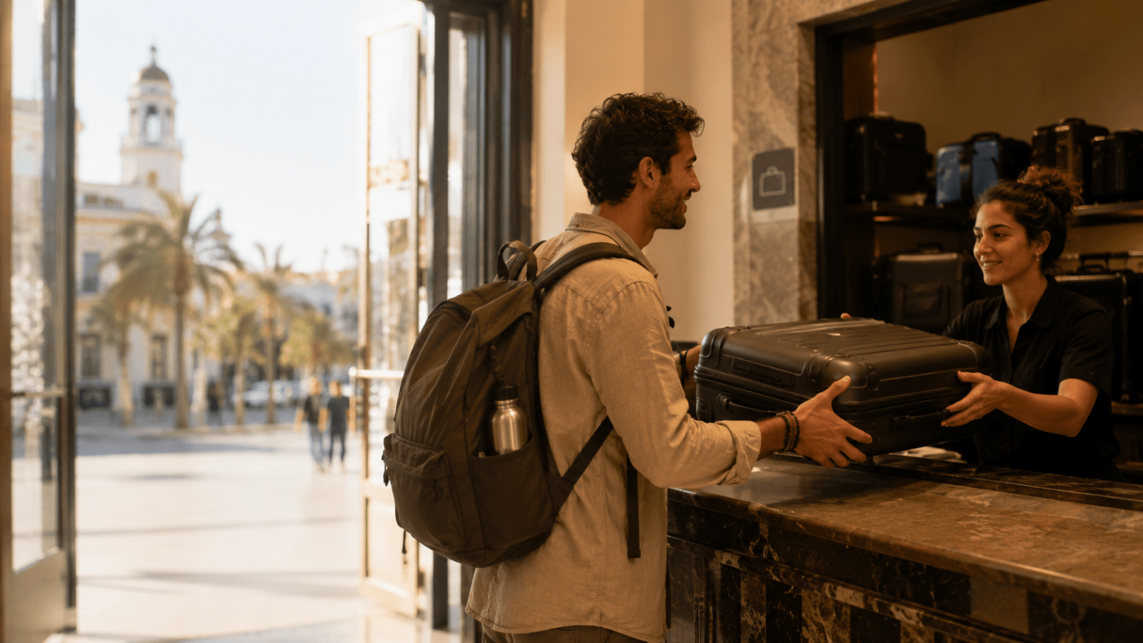 Luggage storage in Huelva for travelers