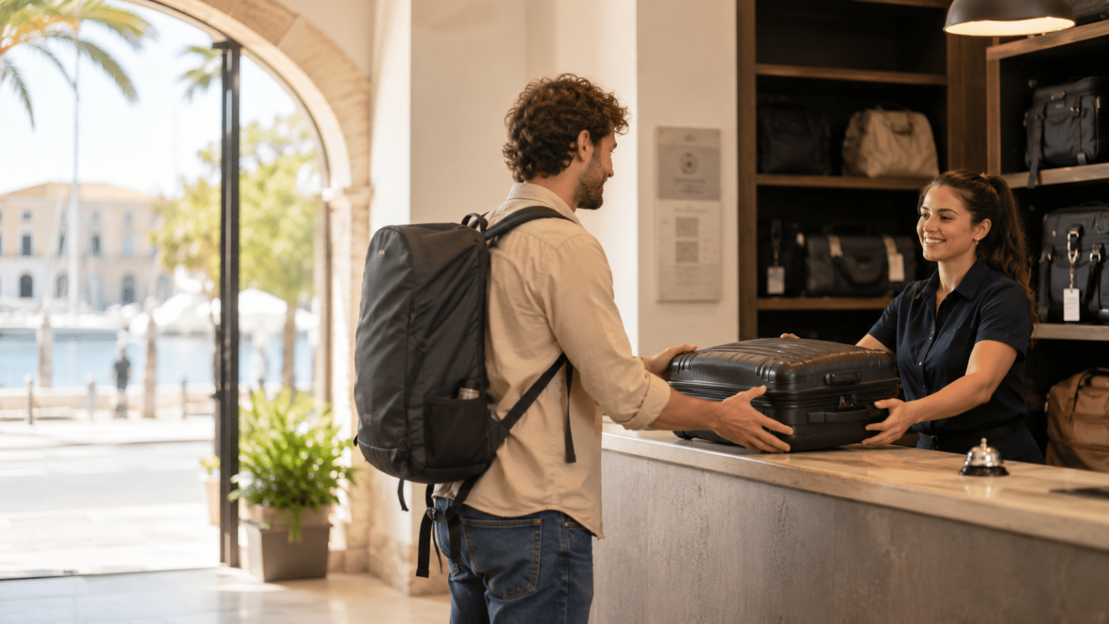 Luggage storage in Hyeres for travelers