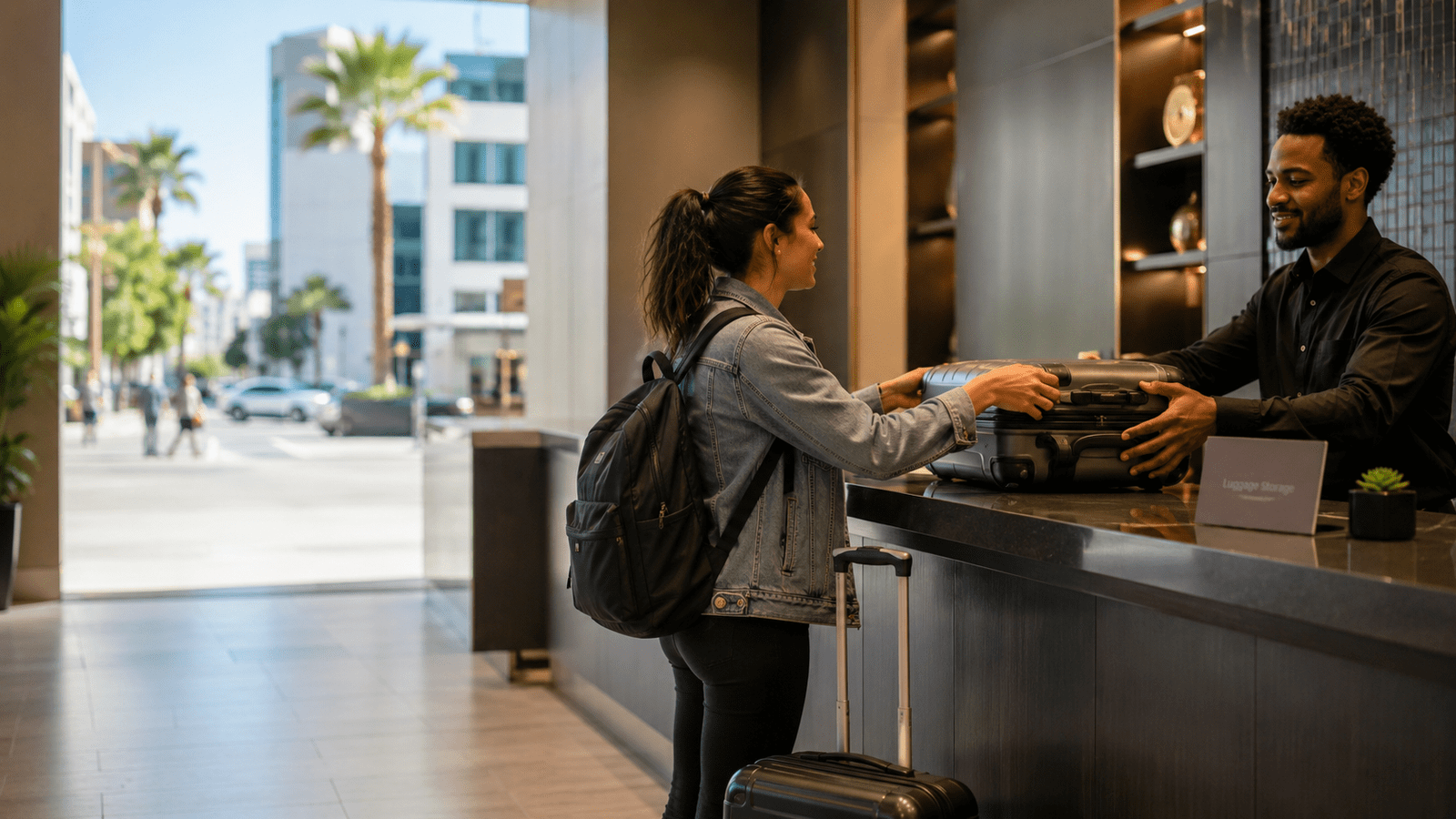 Luggage storage in Inglewood for travelers