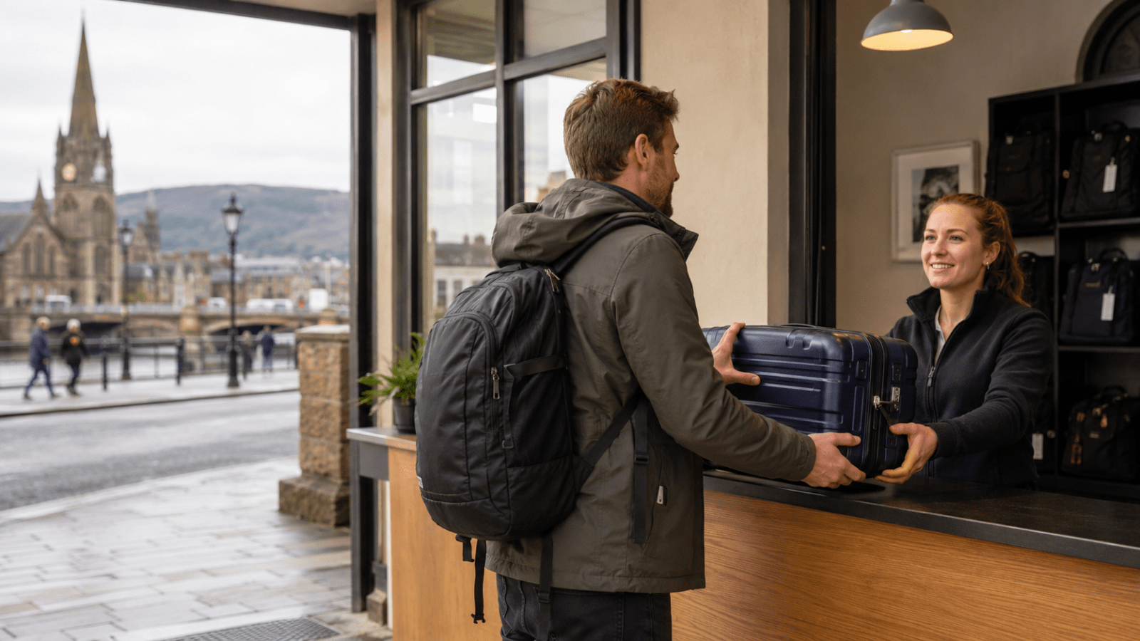 Luggage storage in Inverness for travelers