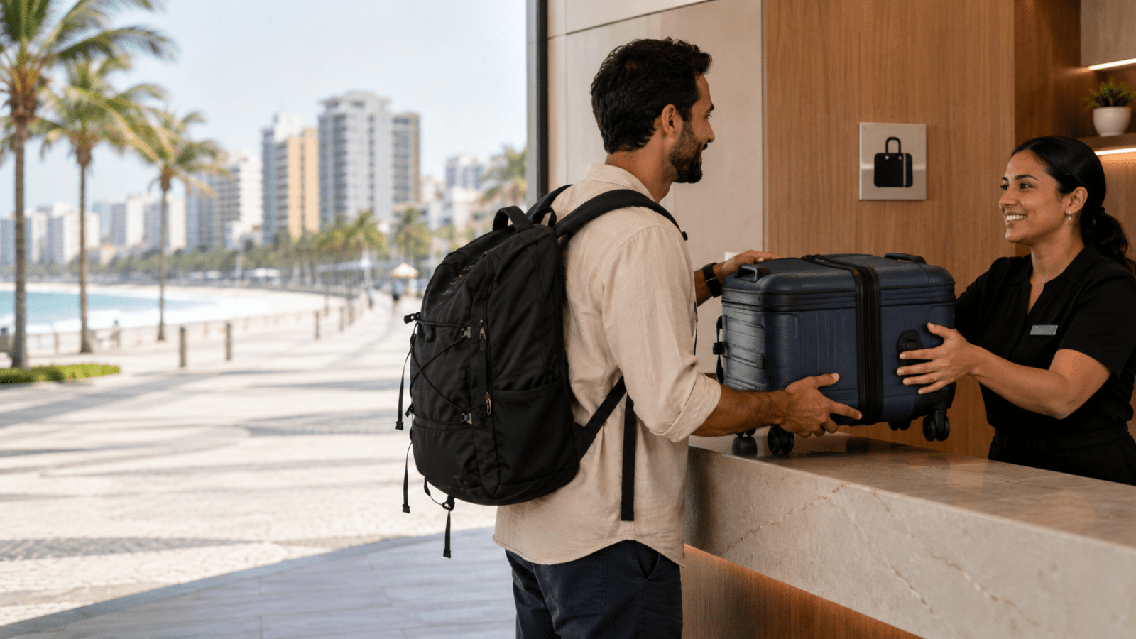 Luggage storage in Itapema for travelers