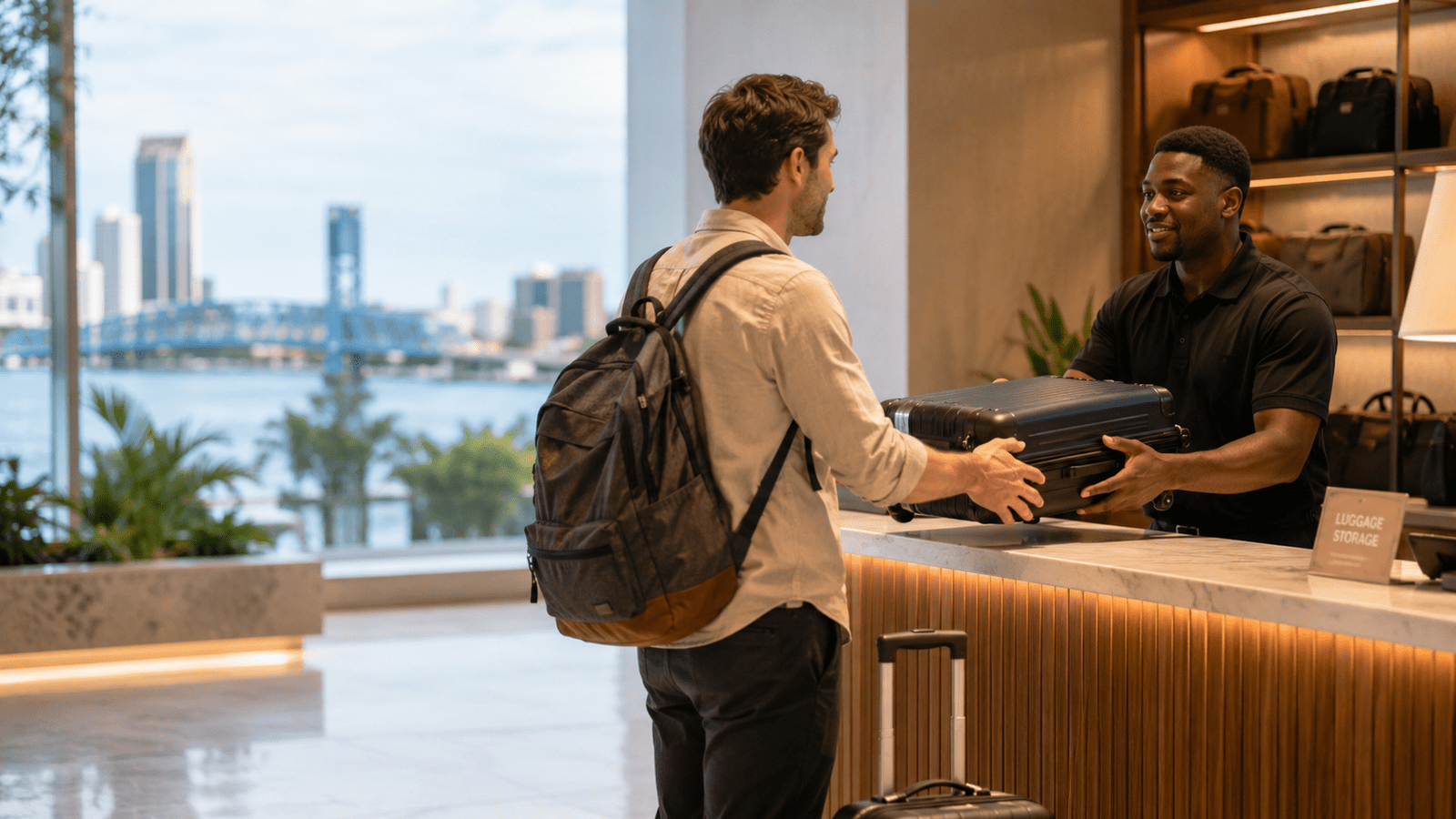 Luggage storage in Jacksonville for travelers