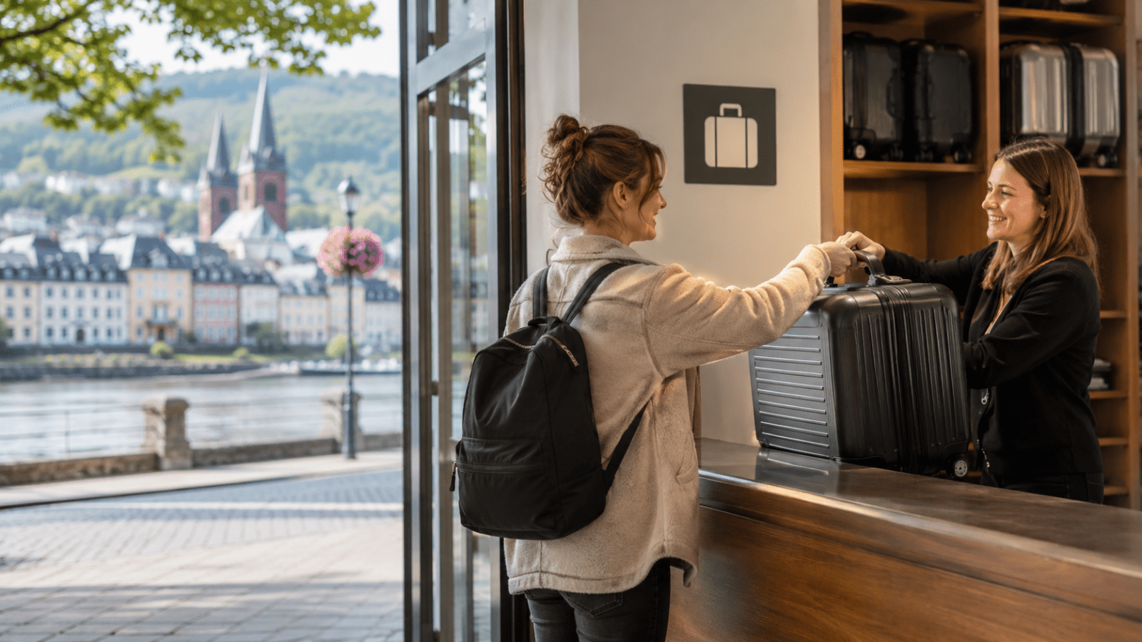 Luggage storage in Koblenz for travelers