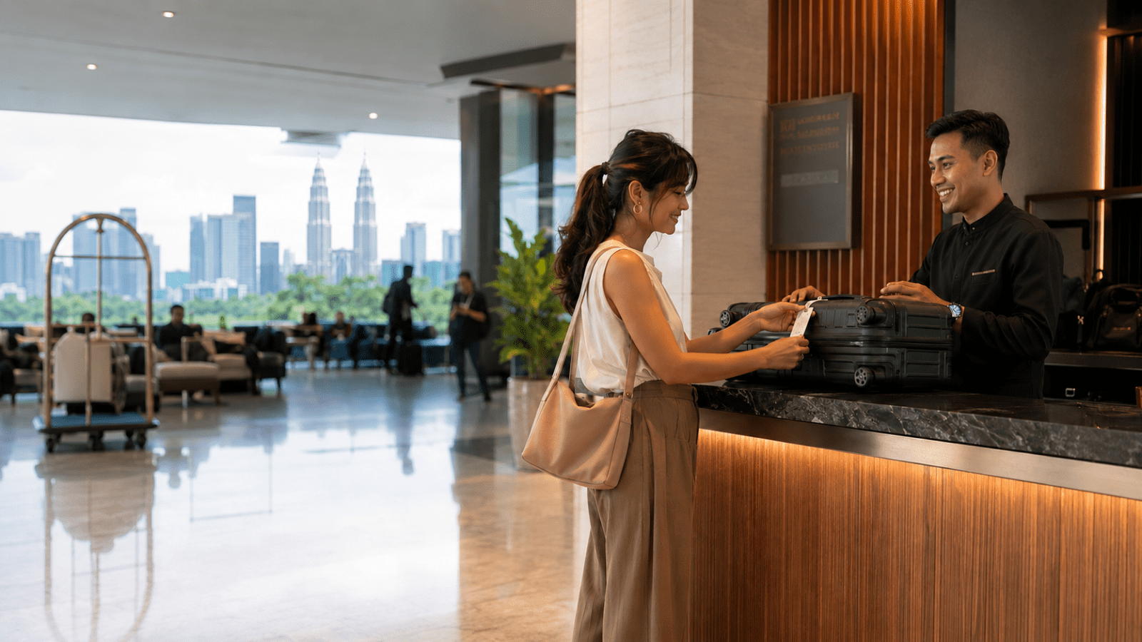 Luggage storage in Kuala Lumpur for travelers
