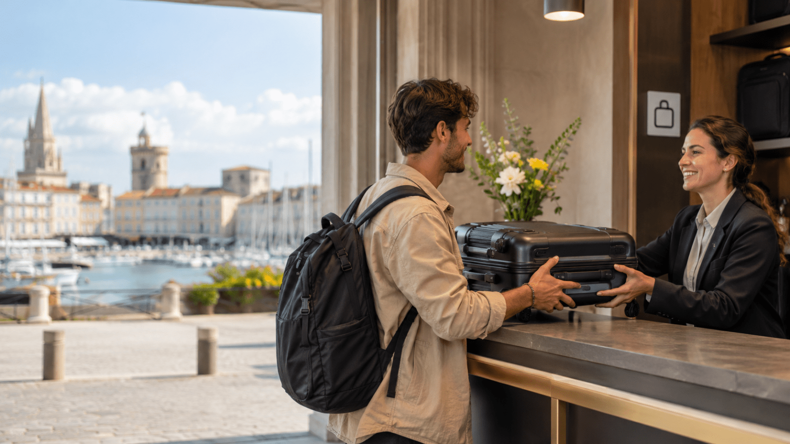 Luggage storage in La Rochelle for travelers