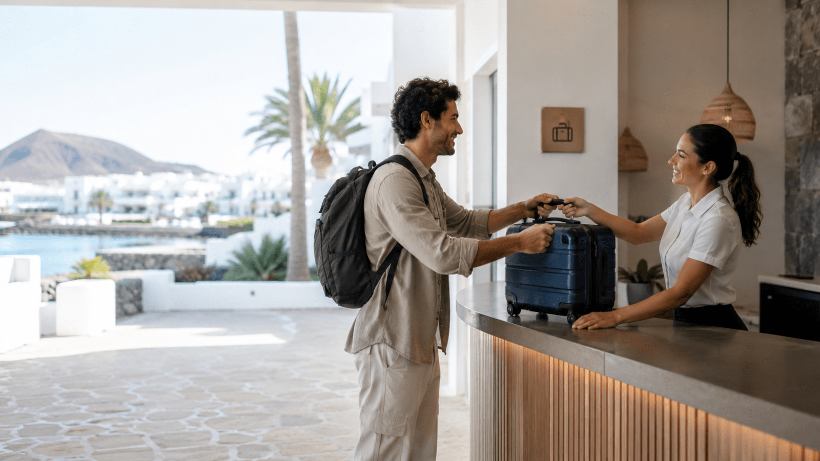 Luggage storage in Lanzarote for travelers