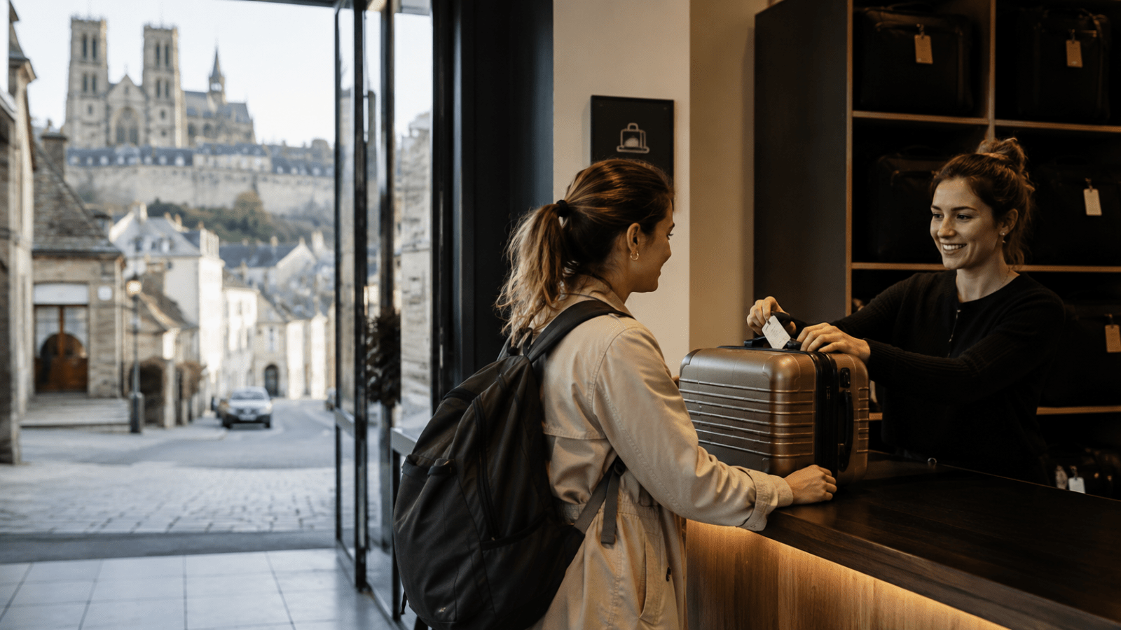 Luggage storage in Laon for travelers
