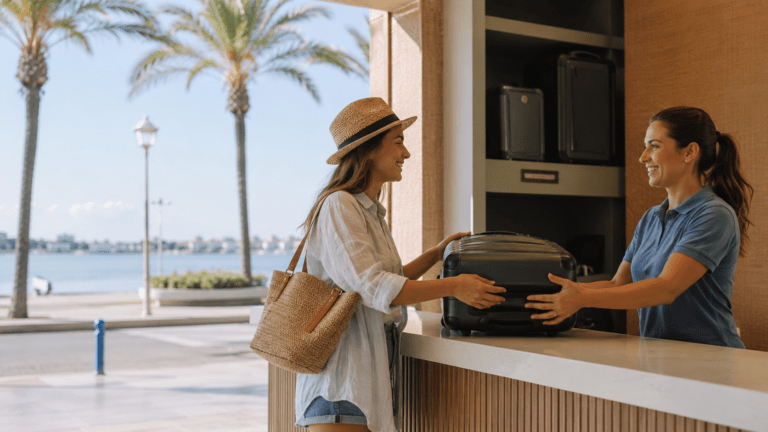 Luggage storage in Los Alcazares for travelers