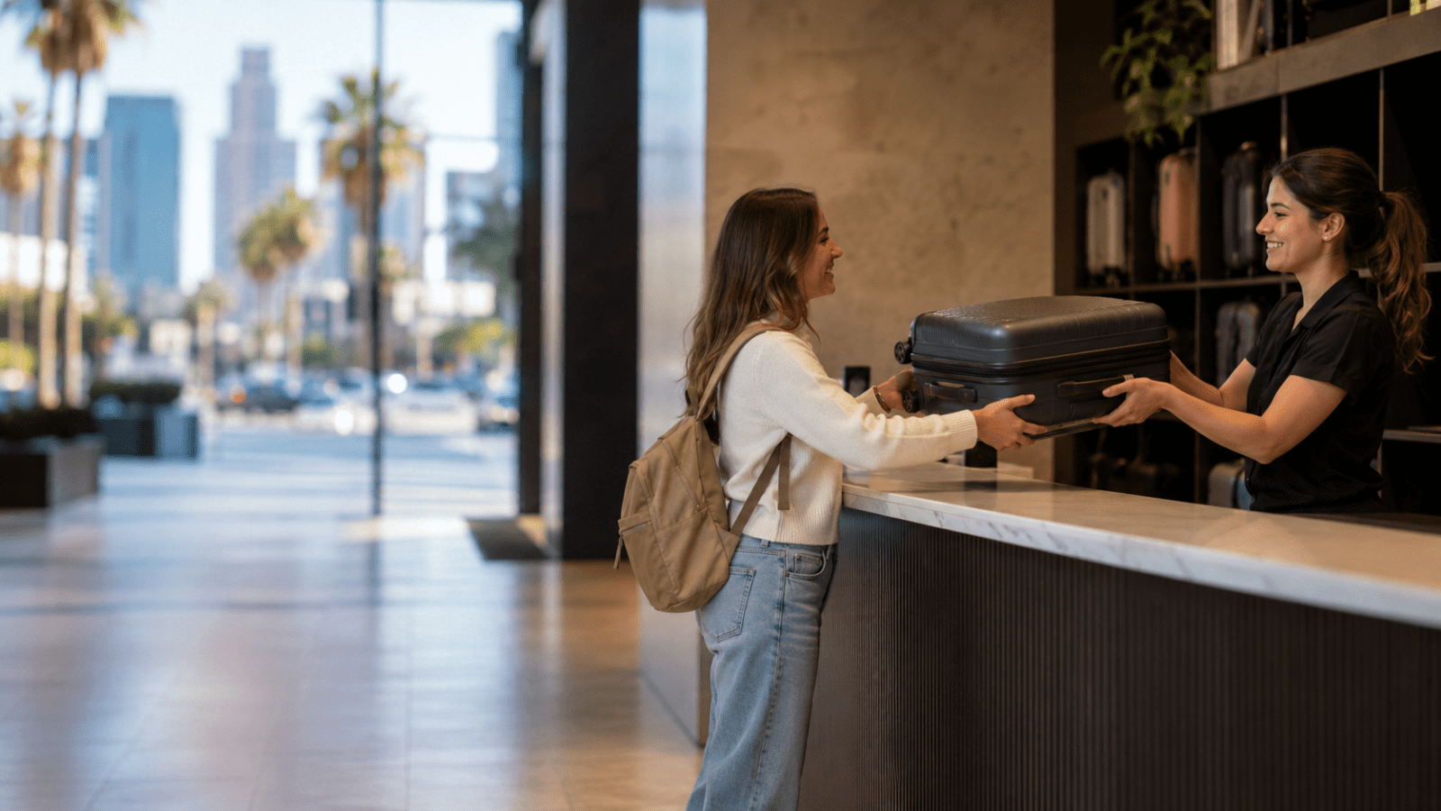 Luggage storage in Los Angeles for travelers