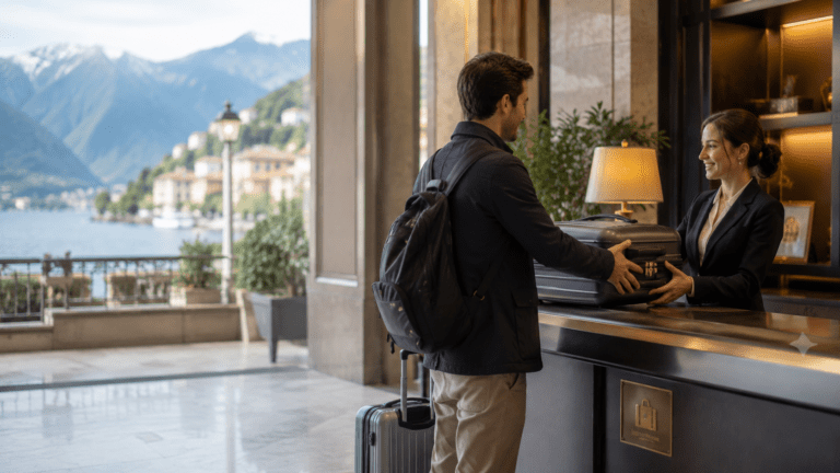 Luggage storage in Lugano near the station and lakefront